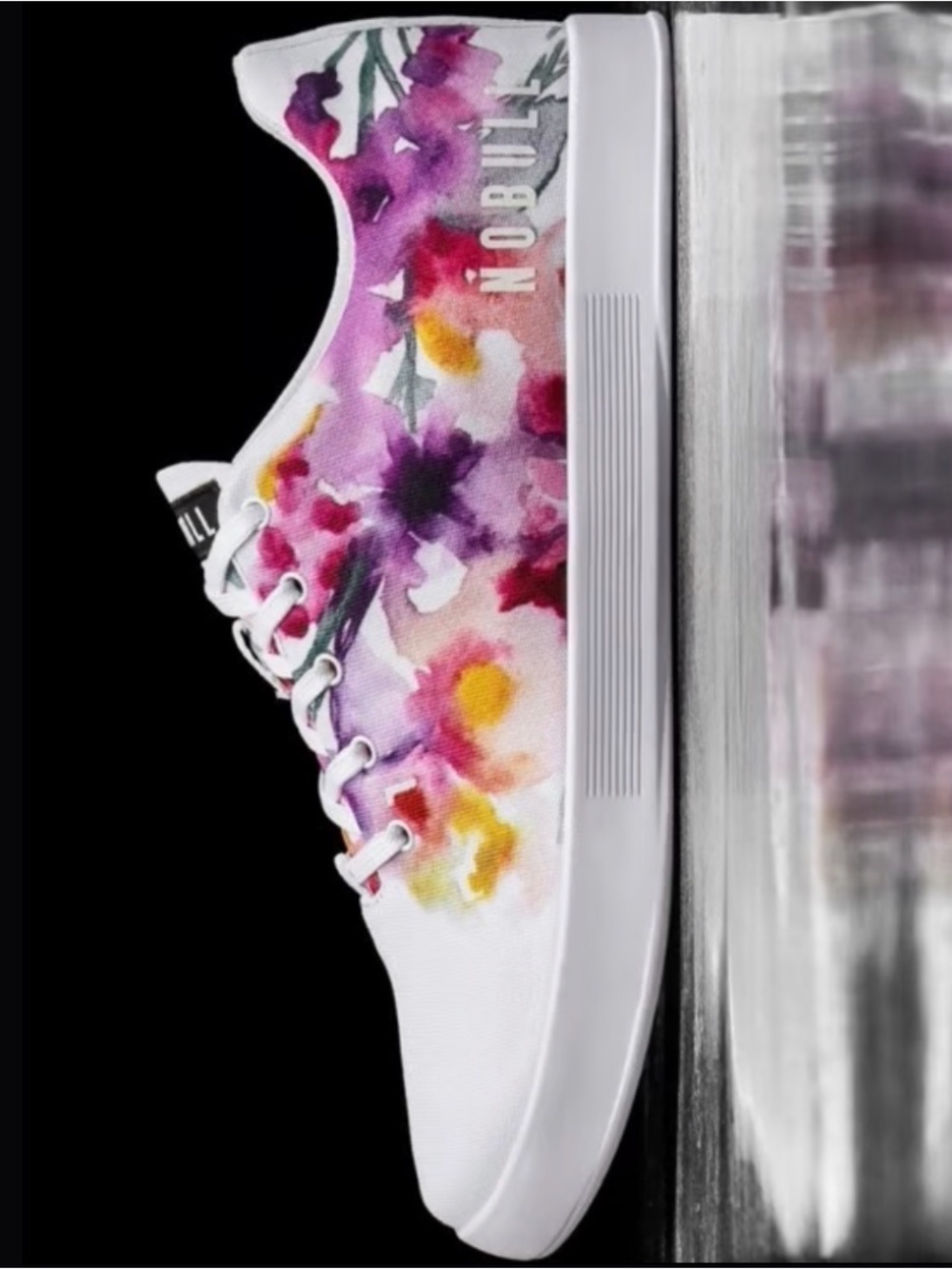 Nobull Bouquet Canvas TraineFloral Tie-Dye Canvas Sneakers Trainers Lifting 7.5